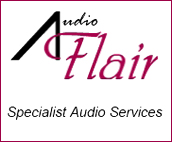 Audio Flair - Specialist Audio Services