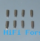 Stillpoints Adaptors - M8 1.25 to 1 4"-20 - Set of 8