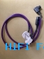 Chord Shawline Purple Power Chord 1 metre Power Cable