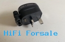 MS HD Power MS328 Rhodium Mains Plug ( UK )